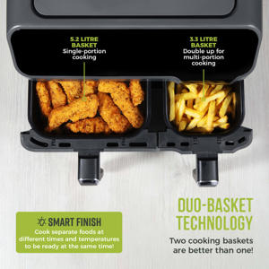 Tower Vortx Eco 8.5L Dual Basket Digital Air Fryer